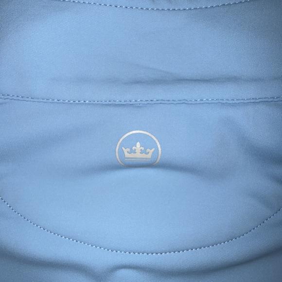 Peter Millar Crown Sport 1/4 Zip Performance Golf Pullover Blue MLS Sporting KC - Picture 11 of 11